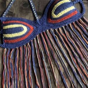 Tops New Sexy Handmade Crochet Beach Bikini Top Poshmark